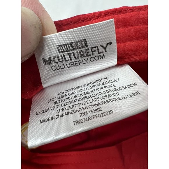 New Unisex Culturefly Marvel Iron Man Hat Strap Back Red Avengers Cap - Picture 11 of 12